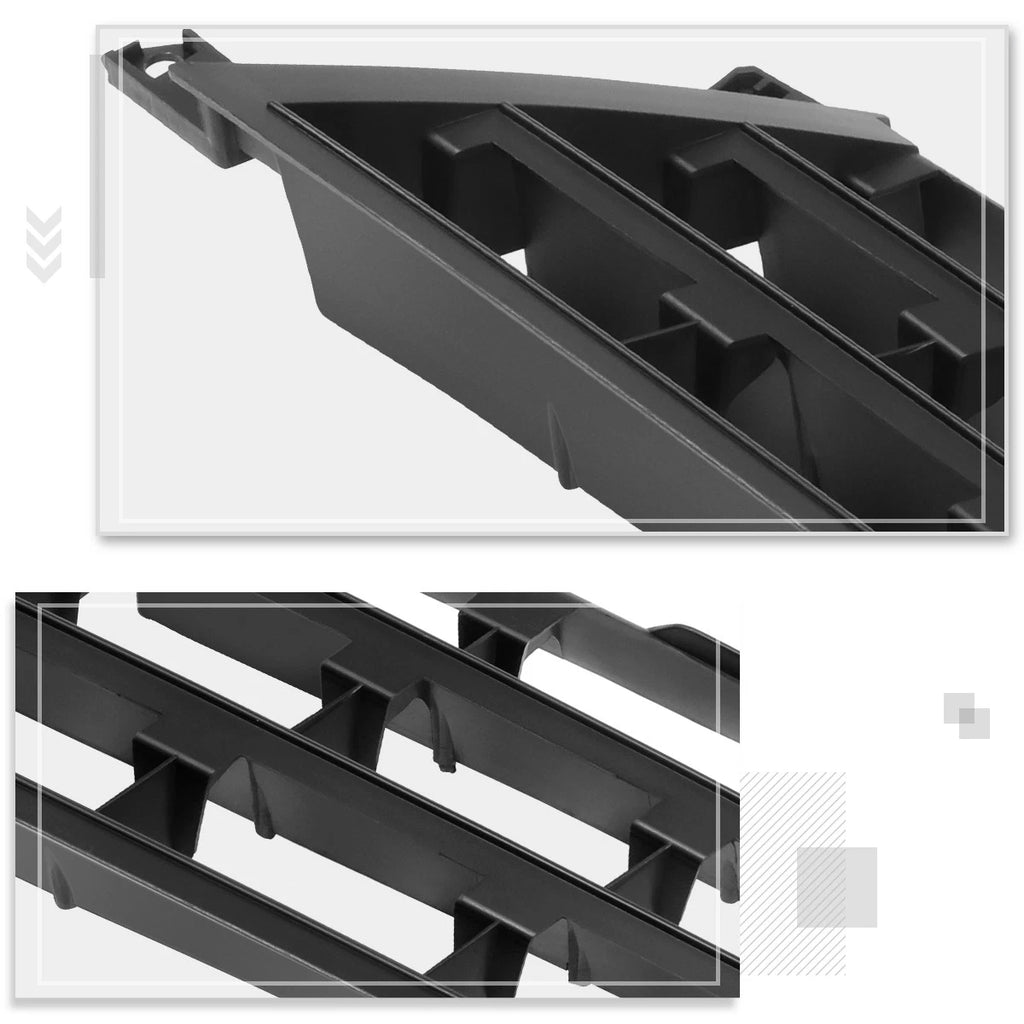 Driver Side Outer Grille for Nissan Rogue (2008–2010) - Square Mesh