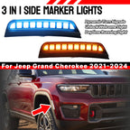 LED Fender Side Marker Lamps for Jeep Grand Cherokee (2021–2024)