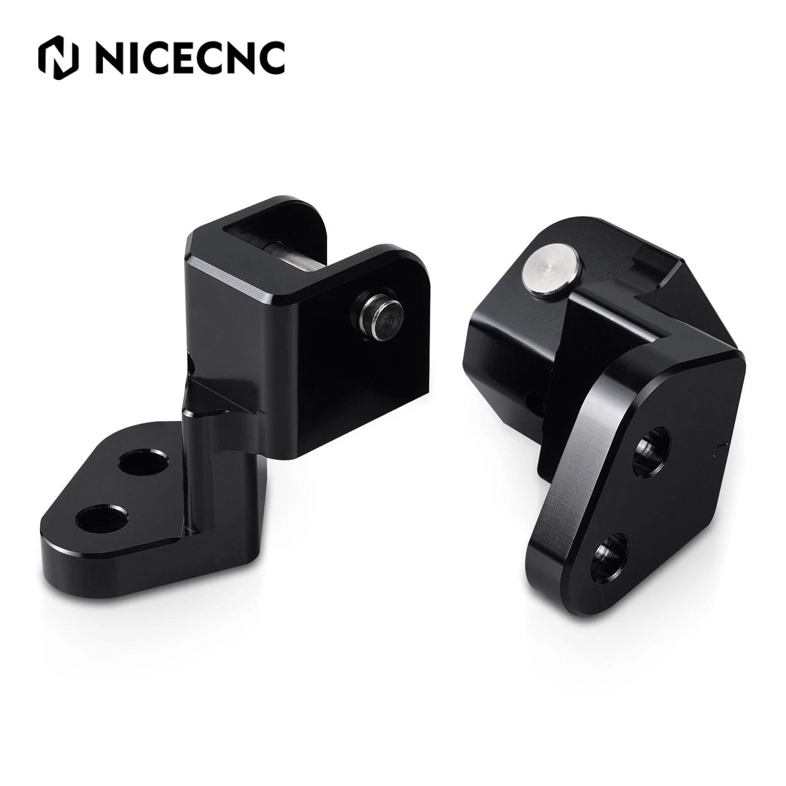 1" Footpeg Lowering Brackets Mount Kit for Kawasaki KLR650 (1987–2018)