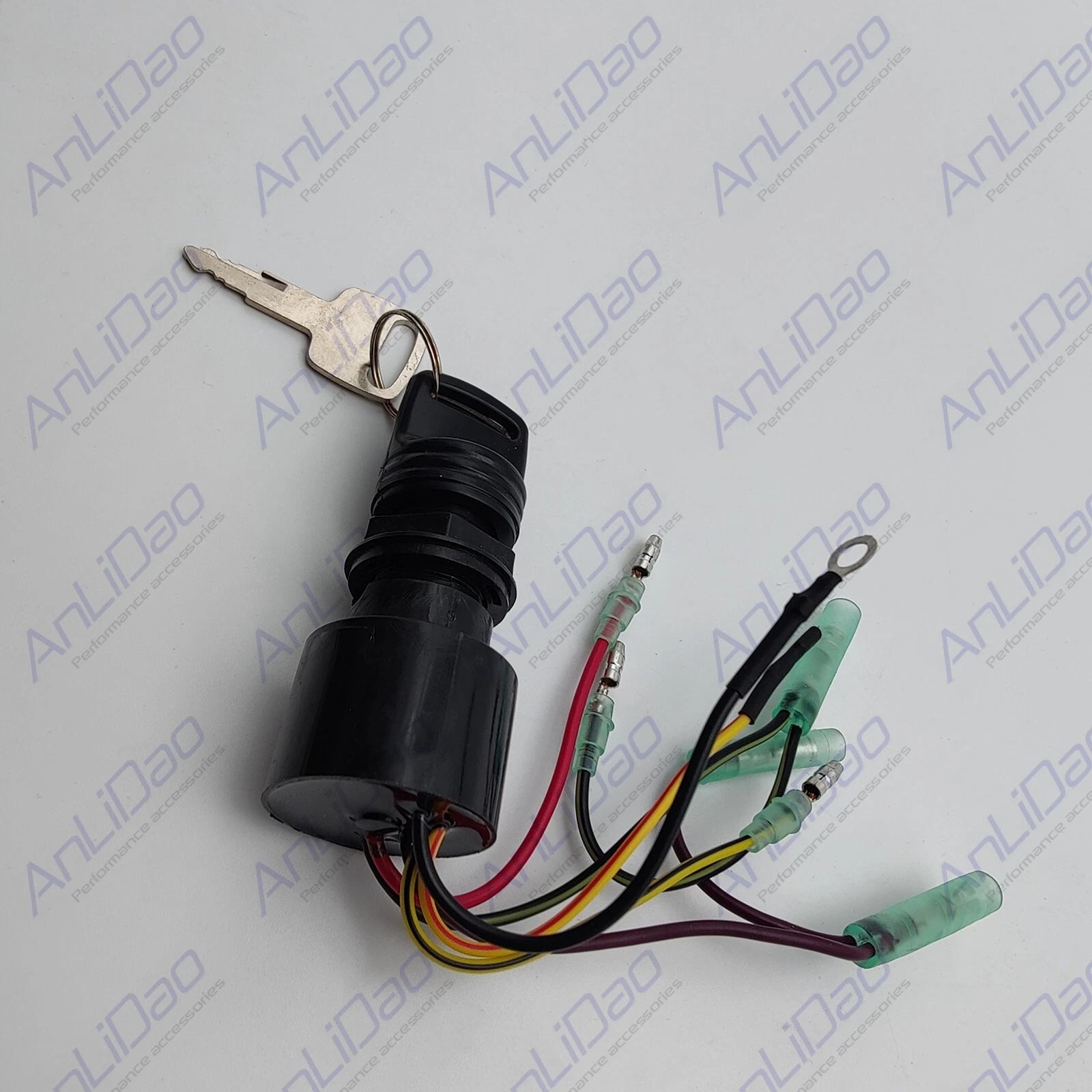Ignition Key Switch Starter for Mercury Marine Outboard (MP41070-2, 87-17009A5)