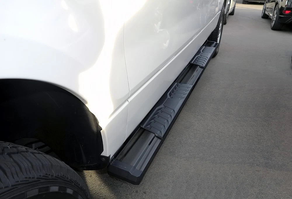 Black Running Boards for Ford F150 SuperCrew Cab (2009-2014)