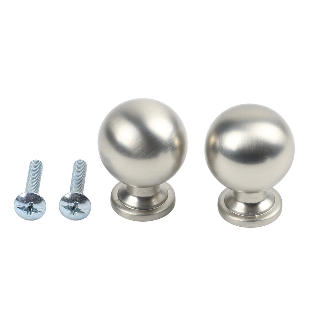 Champagne Bronze Cabinet Knobs Set of 4 Zinc Alloy 0.95 Inch