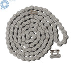 5 FT Roller Chain with 2 Connecting Links for Industrial Use