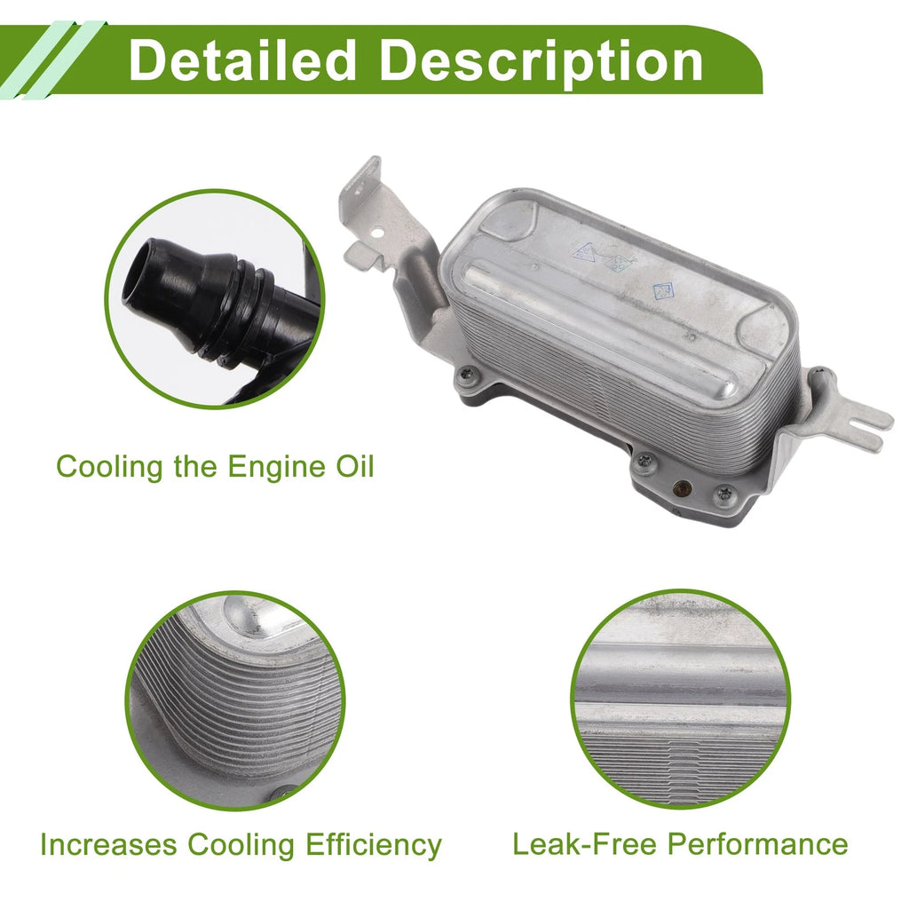 Engine Oil Cooler for BMW 550i (2009–2016) No. 17217638580