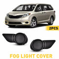 2X Fog Light Covers for Toyota Sienna (2011–2017) H