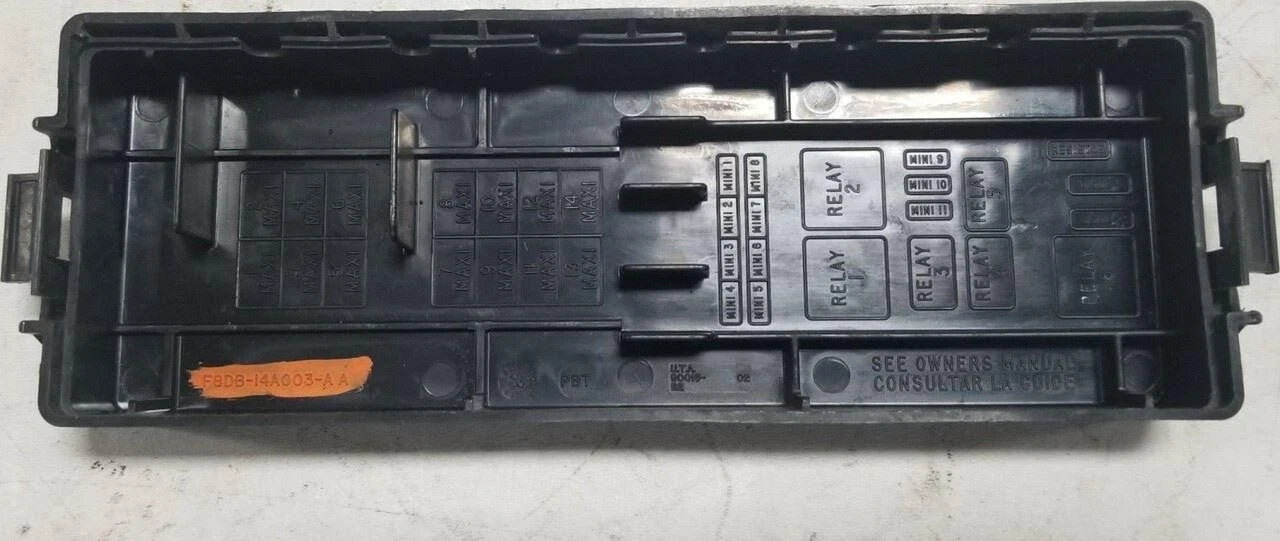 Fuse Relay Box Lid Cover for Ford Taurus Sable (1996–1999) F8DB14A003AA