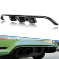 Carbon Fiber Rear Bumper Diffuser for BMW M3 M4 (2015–2018)