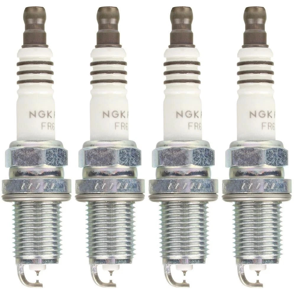 Set of 4 Ruthenium HX Spark Plugs NGK for Acura Audi BMW Cadillac Chevy Dodge Honda MB