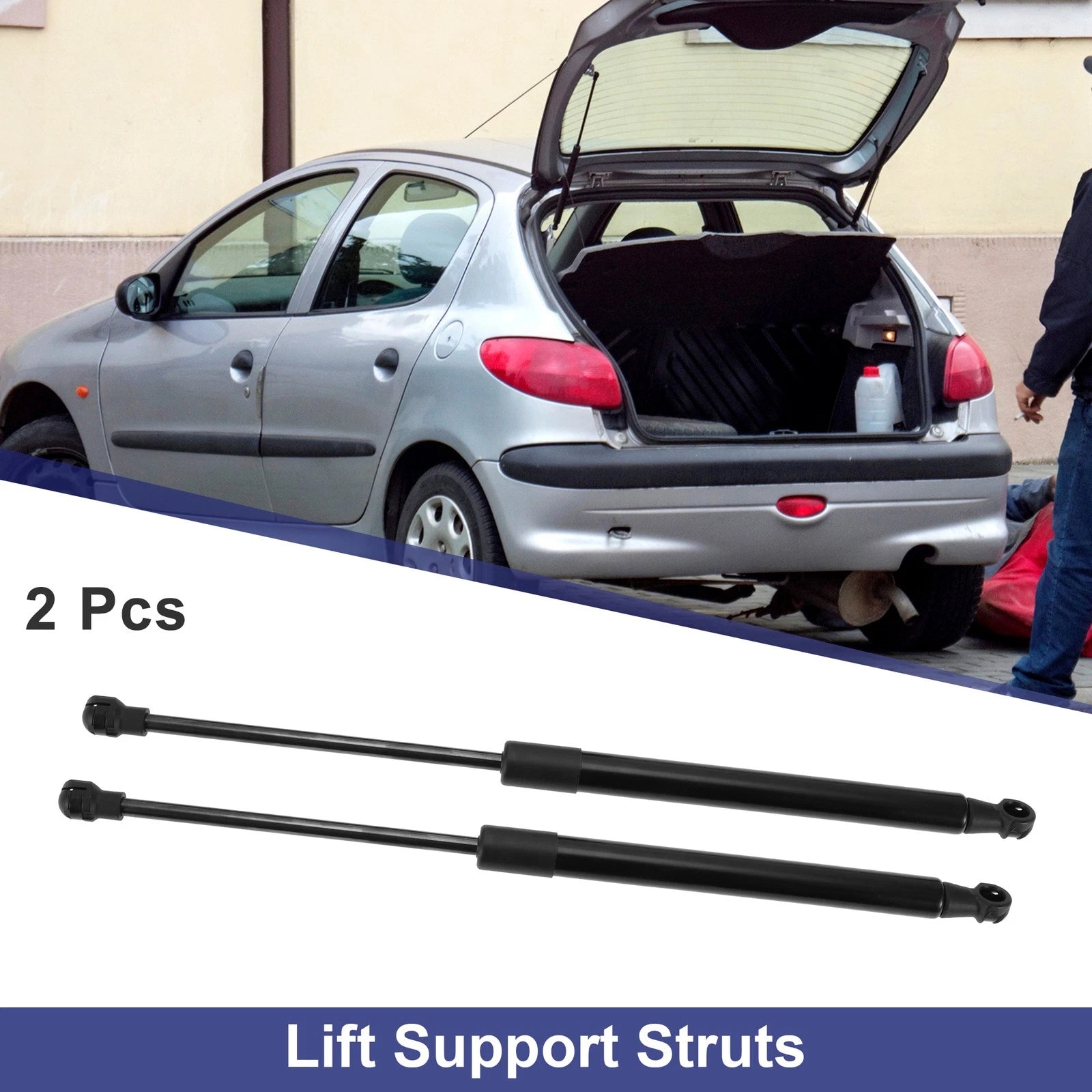 2X Tailgate Lift Support Struts Gas Spring No. 8K5827919 for Audi A4 Sedan (2009–2016)