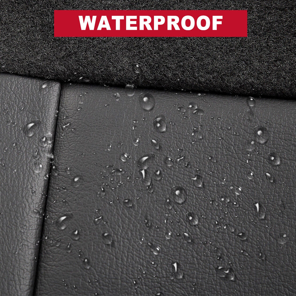 Set of 14 Black Front & Rear Seat Covers for Ram 1500 2500 3500 (2013–2018)