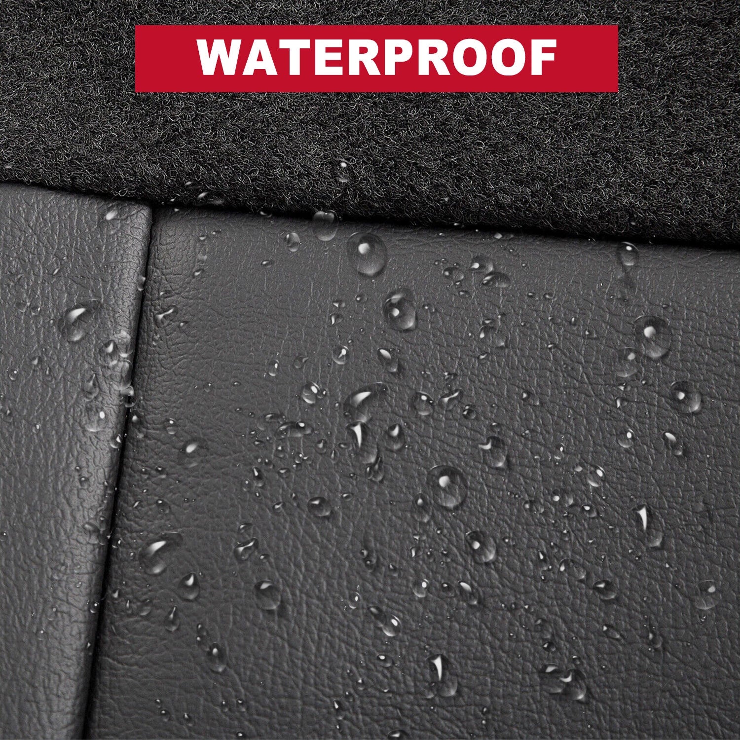 Set of 14 Black Front & Rear Seat Covers for Ram 1500 2500 3500 (2013–2018)