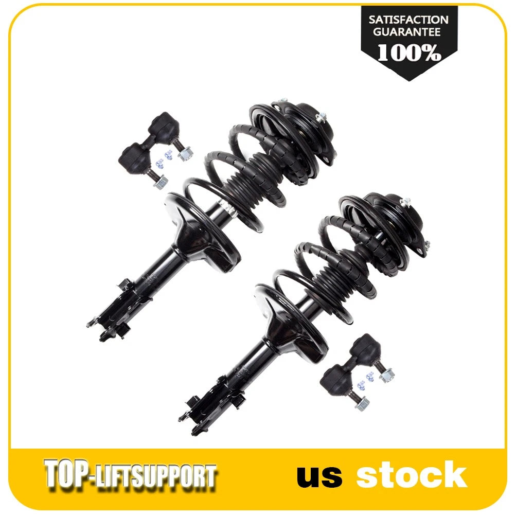 Complete Struts and Sway Bar End Links for Hyundai Elantra (2001–2006)