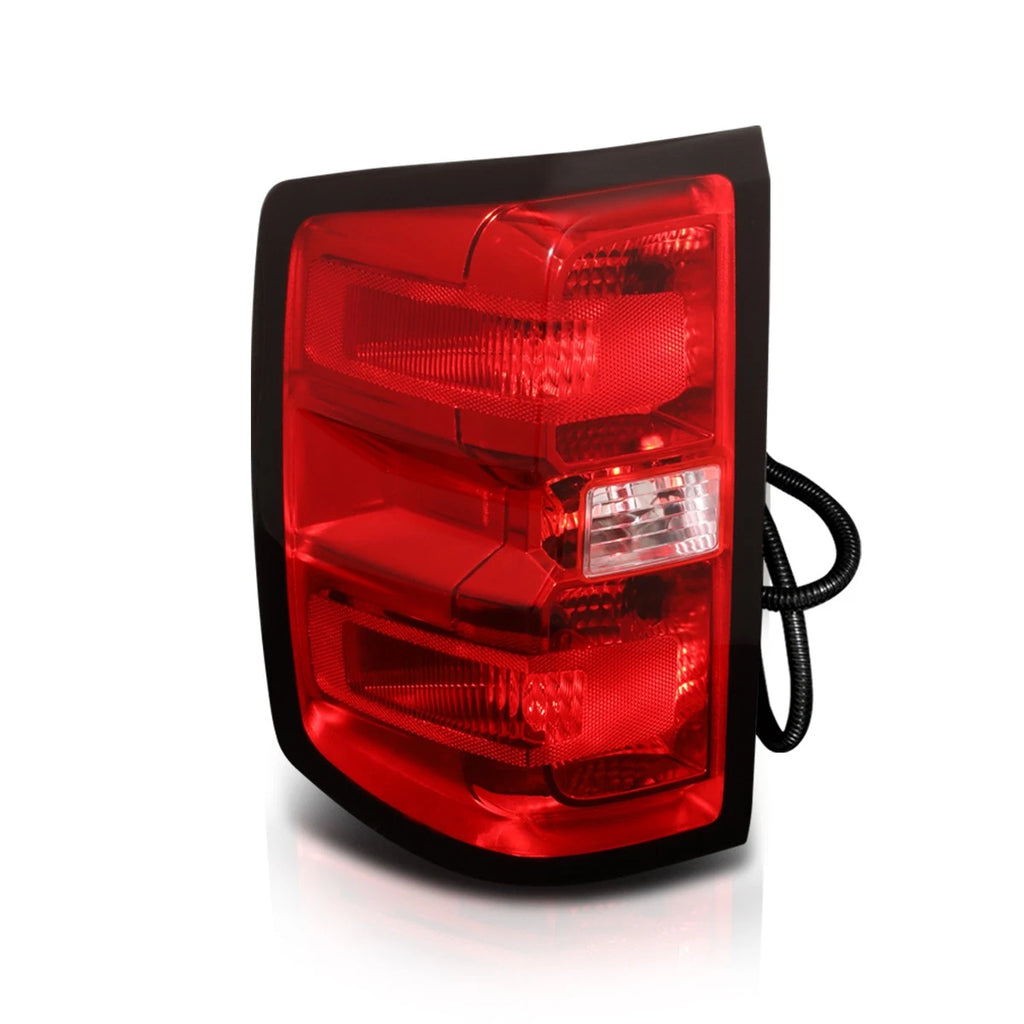 Red Lens Tail Brake Light with Reverse Lamp for Silverado/Sierra (2014–2019)