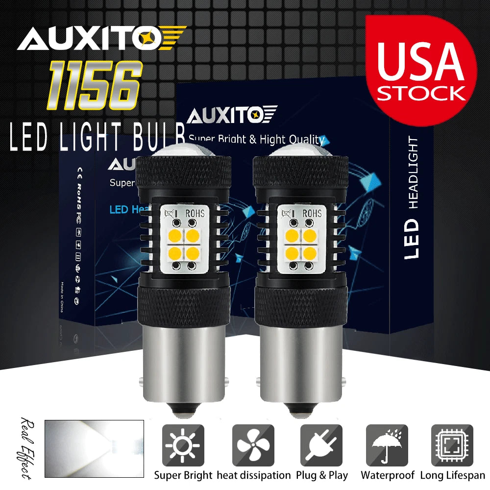 2X 6000K LED Backup Reverse Light Bulbs