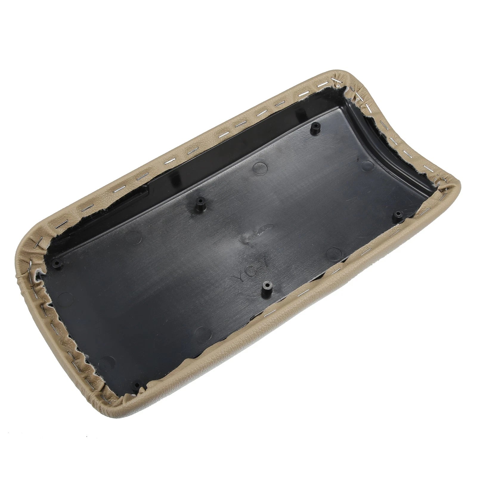 Beige Center Console Lid Armrest Cover for Honda Civic (2006–2011)
