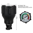 Air Pressure Meter 30 PSI for Inflatable Boats (Paddle Boards, Rafts)