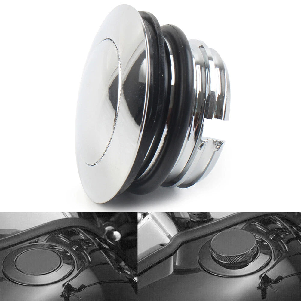 Fuel Tank Gas Cap Cover for Harley (1982–2017)