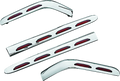 Set of 2 Kuryakyn LED Saddlebag Moldings for Honda GL1800 Gold Wing (2001–2005)
