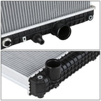 2-Row Aluminum Engine Cooling Radiator for Freightliner Classic/Cascadia (2008–2013)