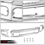 Chrome Front Bumper Face Bar for Ford F-250 F-350 SD (2023–2025)