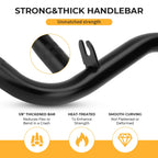 Handlebar for Honda Rancher 350 TRX350 FE FM TE TM (2004–2006) 53100-HN7-900