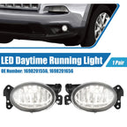 Driving Fog Lights for Mercedes (1698201556) - Aluminum Plastic White