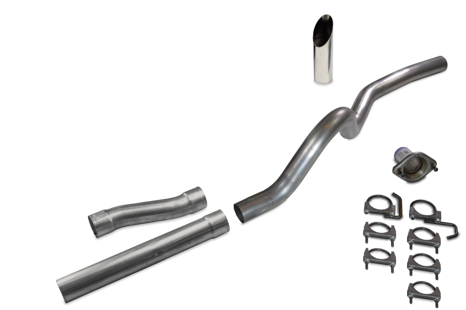 2.5" Aluminized Exhaust Kit for Jeep Wrangler TJ (2001–2006)