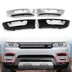 2X Front Bumper Fog Light Lamp Cover for Range Rover Sport (2014–2017)