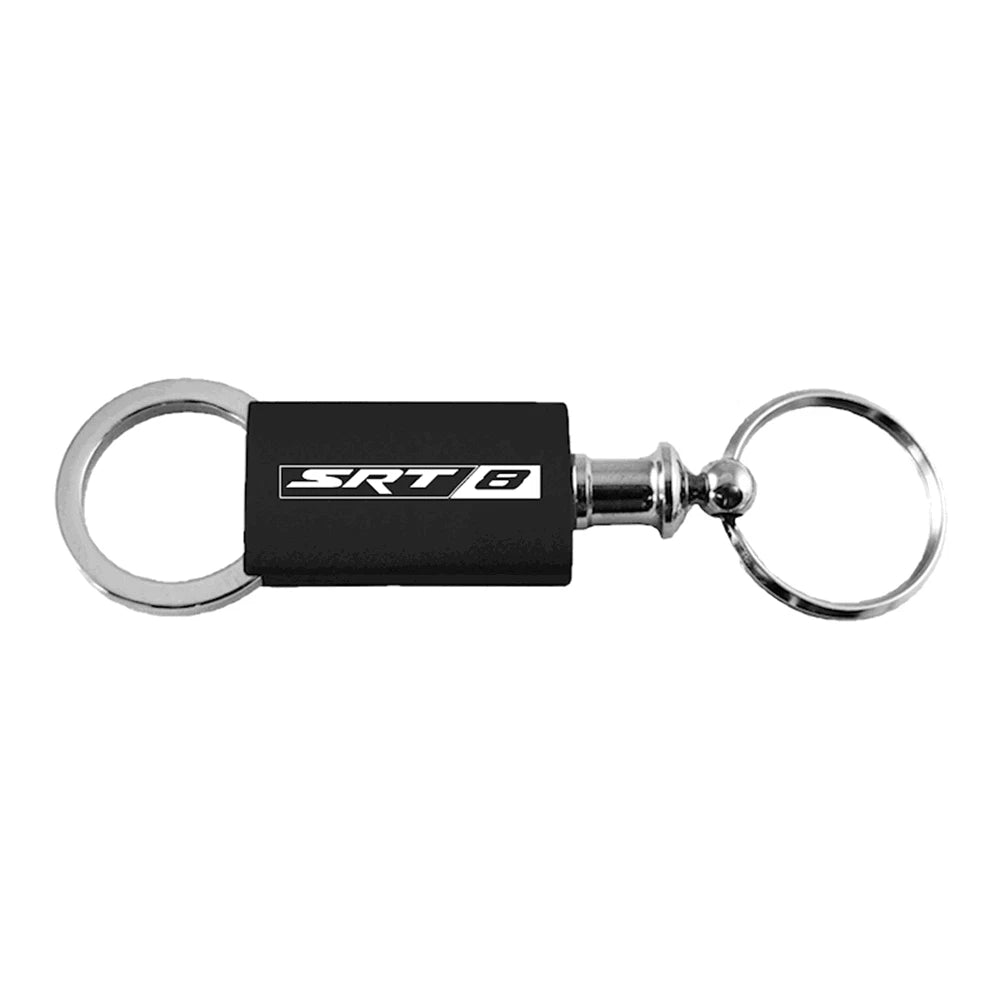 Black Anodized Aluminum Valet Keychain - Officially Licensed for SRT8