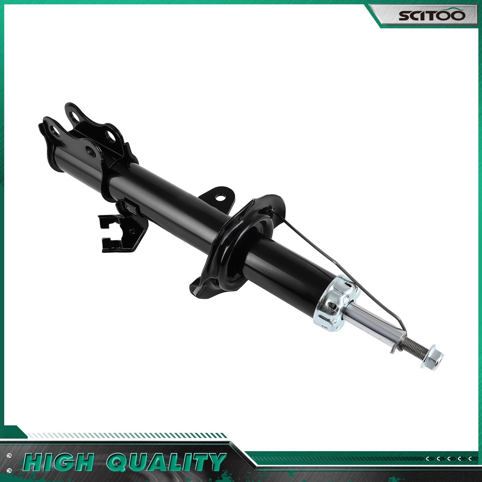 Pair Front Shock Struts for Nissan Versa Note (2012–2019), Kicks (2017–2020)
