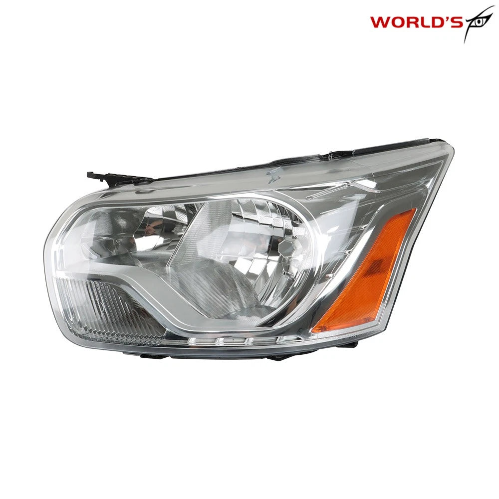 Halogen Headlight for Ford Transit 2015–2021 Left Side Clear Lens