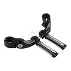 1 1/4" Black Footrest Footpeg for Harley Road Glide (2015–2023)