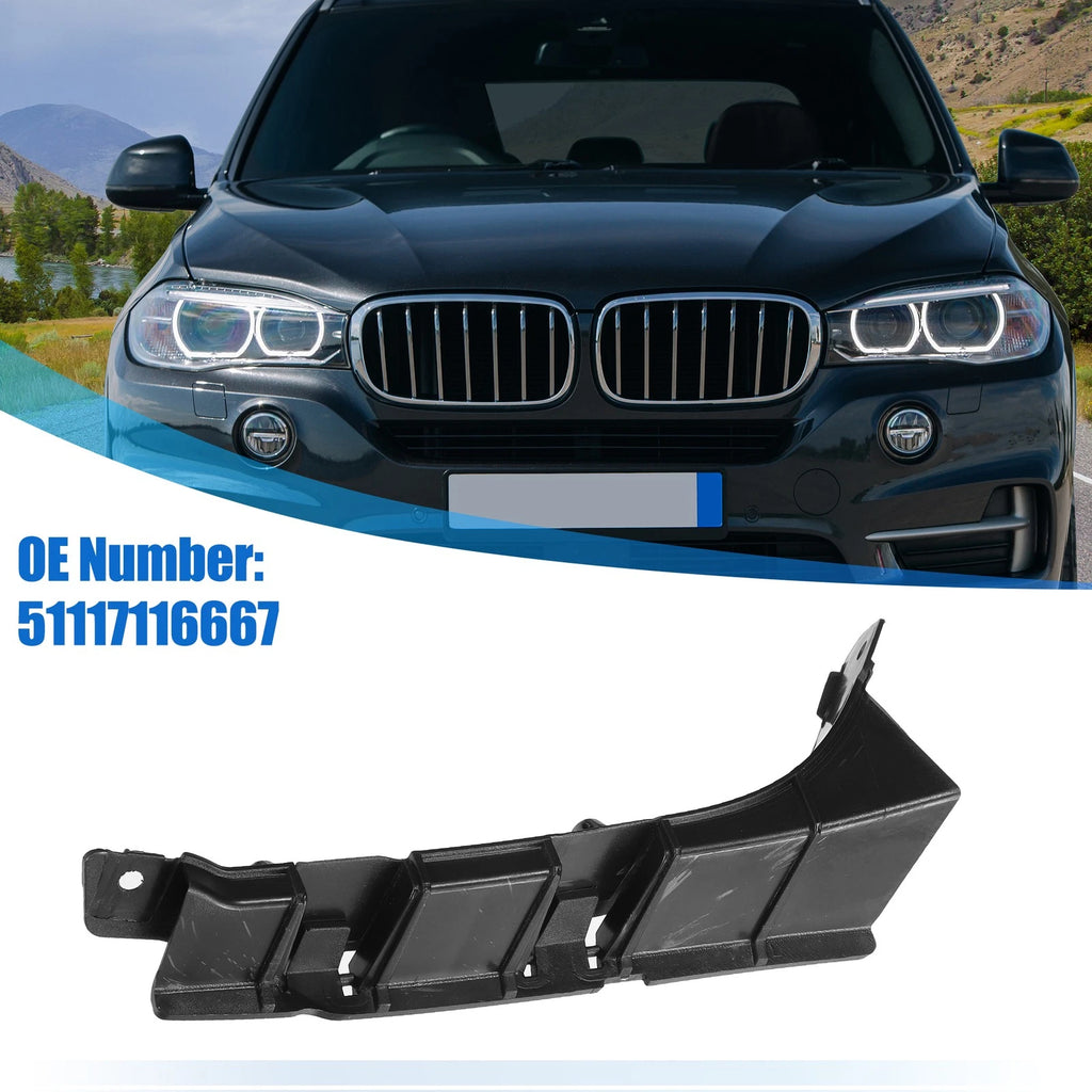 Left Side Front Bumper Mounting Support Bracket No. 51117116667 for BMW X5 (2000–2006)