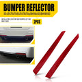 Set of 2 Rear Bumper Reflector Lamps for BMW 3-Series (2012–2017)