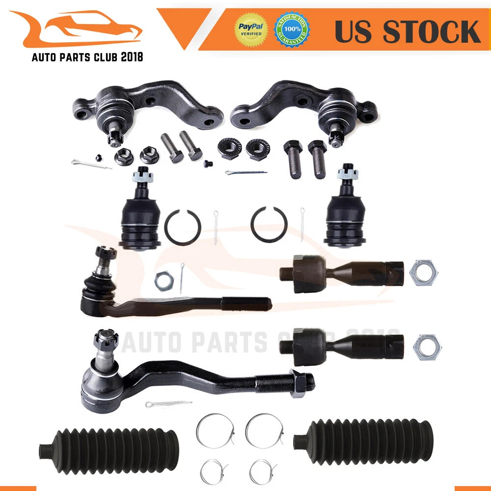 10x Rack and Pinion Bellow Suspension Kit for Toyota Tacoma (1995–2004)