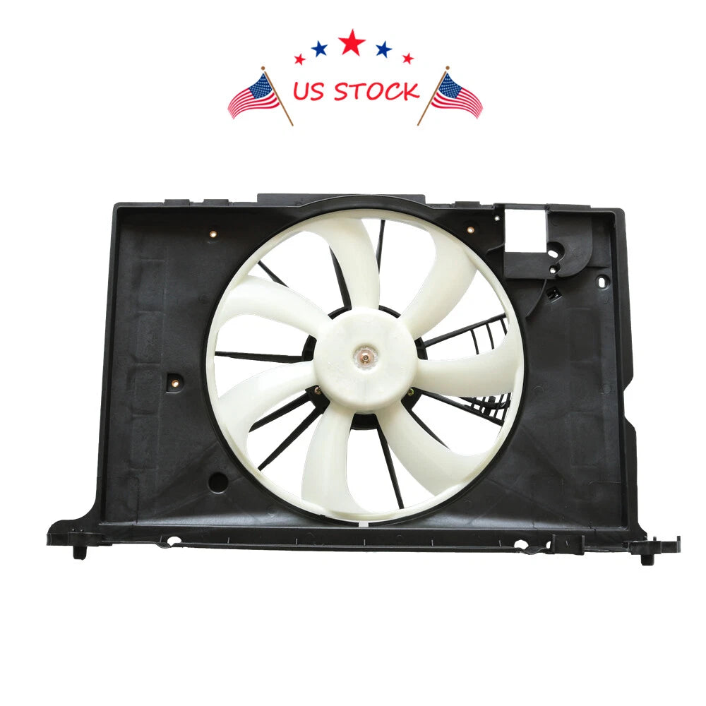 Radiator Condenser Cool Fan for Toyota Corolla Pontiac Vibe (2009–2013)