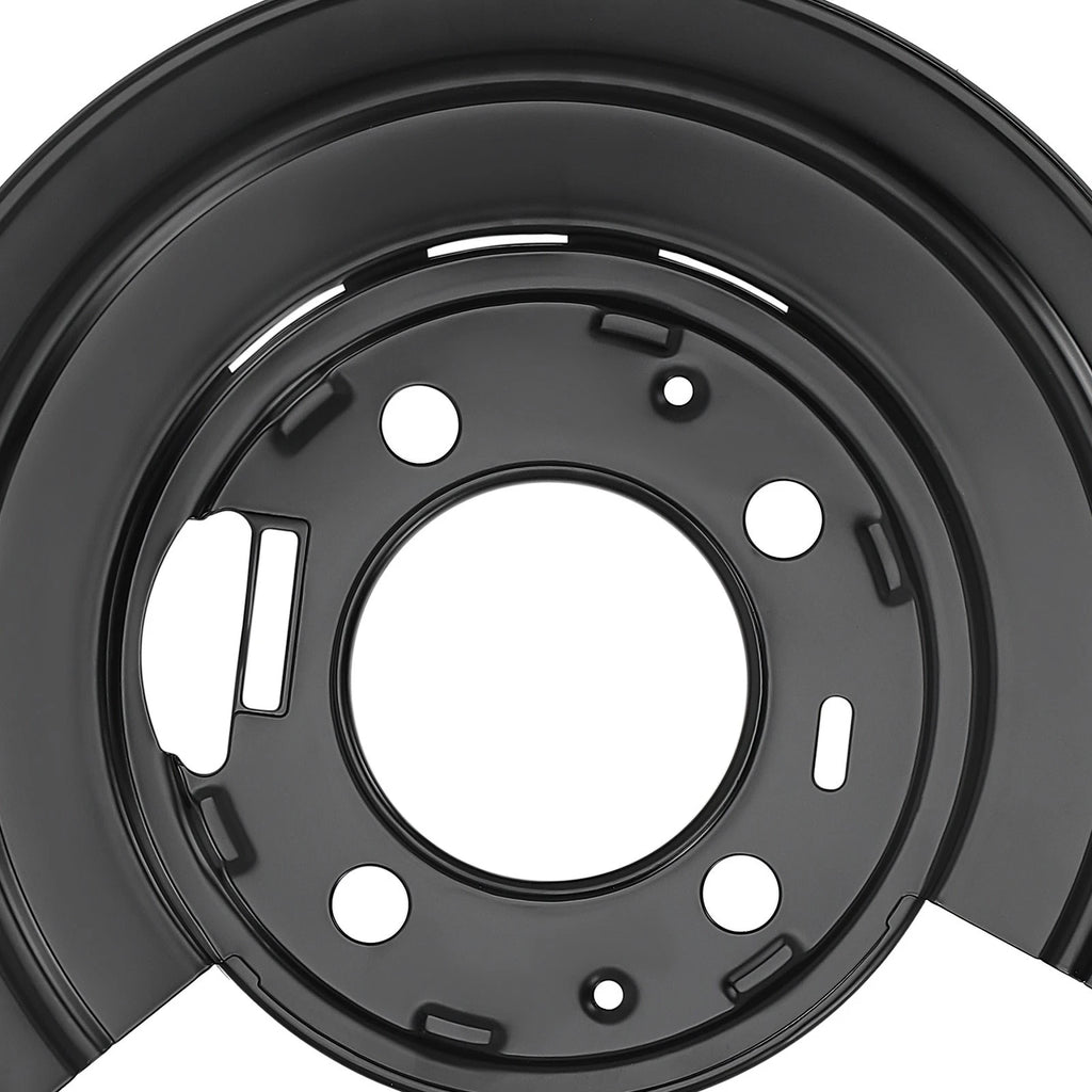 Pair Rear Brake Dust Shield Plate for Ford Excursion (2000–2005), F-450, F-550 (2011)