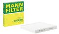 Mann Cabin Air Filter CU 26 009 for Audi A3 S3, Volkswagen Atlas, Golf GTI, Jetta (2013–2023)