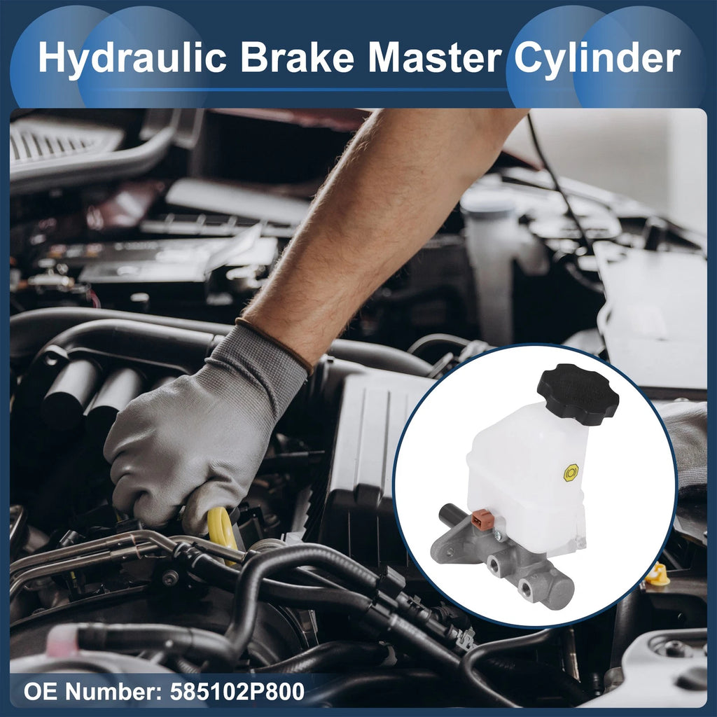 Brake Master Cylinder with Reservoir No. 585102P800 for Hyundai Santa Fe II (2006–2012)