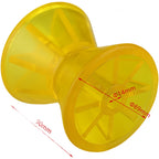 Bow Roller for Boat Trailer (Marine Use) - Yellow PVC 14mm