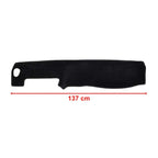 Dash Mat Console Pad Cover Black Fits Isuzu TF TFR Holden Rodeo Pickup 1997-02