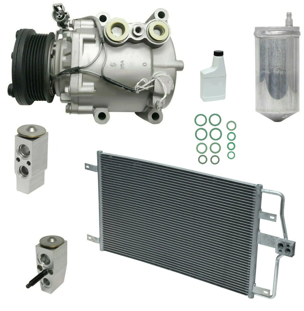 AC Compressor Kit with Condenser Fits 2008–2009 Mercury Mariner