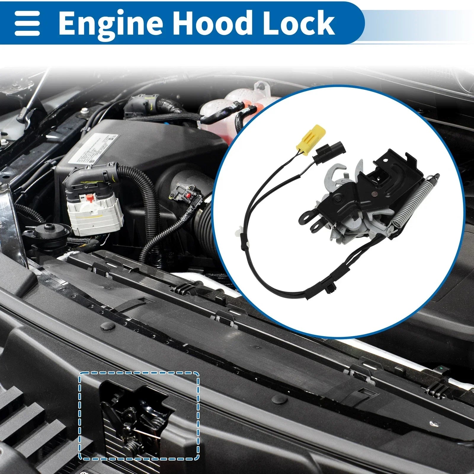 Hood Latch Assembly for BMW 5 Touring G31 (2017-2023)