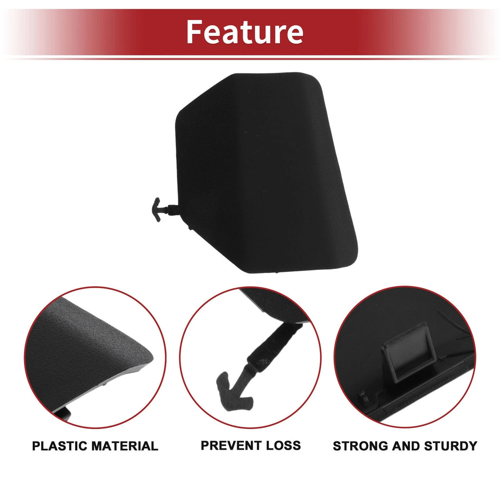 Tow Hook Cover Cap for Toyota Corolla Cross (2022–2023) No. 531280A060 Black