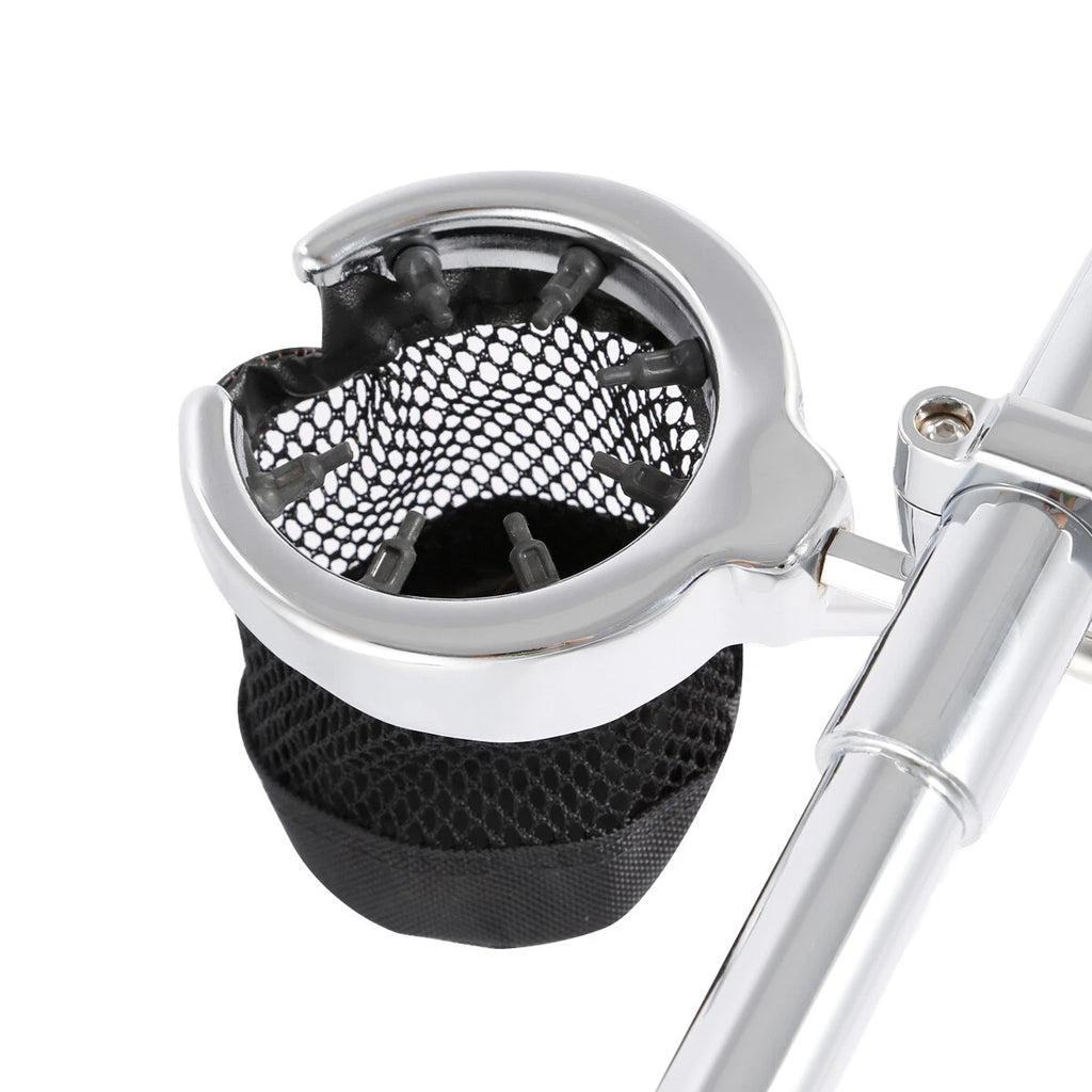 1" Handlebar Cup Holder for Harley Dyna FXD (Universal Fit)