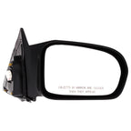 Set of 2 Mirrors for Honda Civic (2001–2005) Left & Right Side Coupe