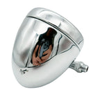 Chrome Teardrop Dummy Spot Light Outside Mount for Left or Right Side (Universal)