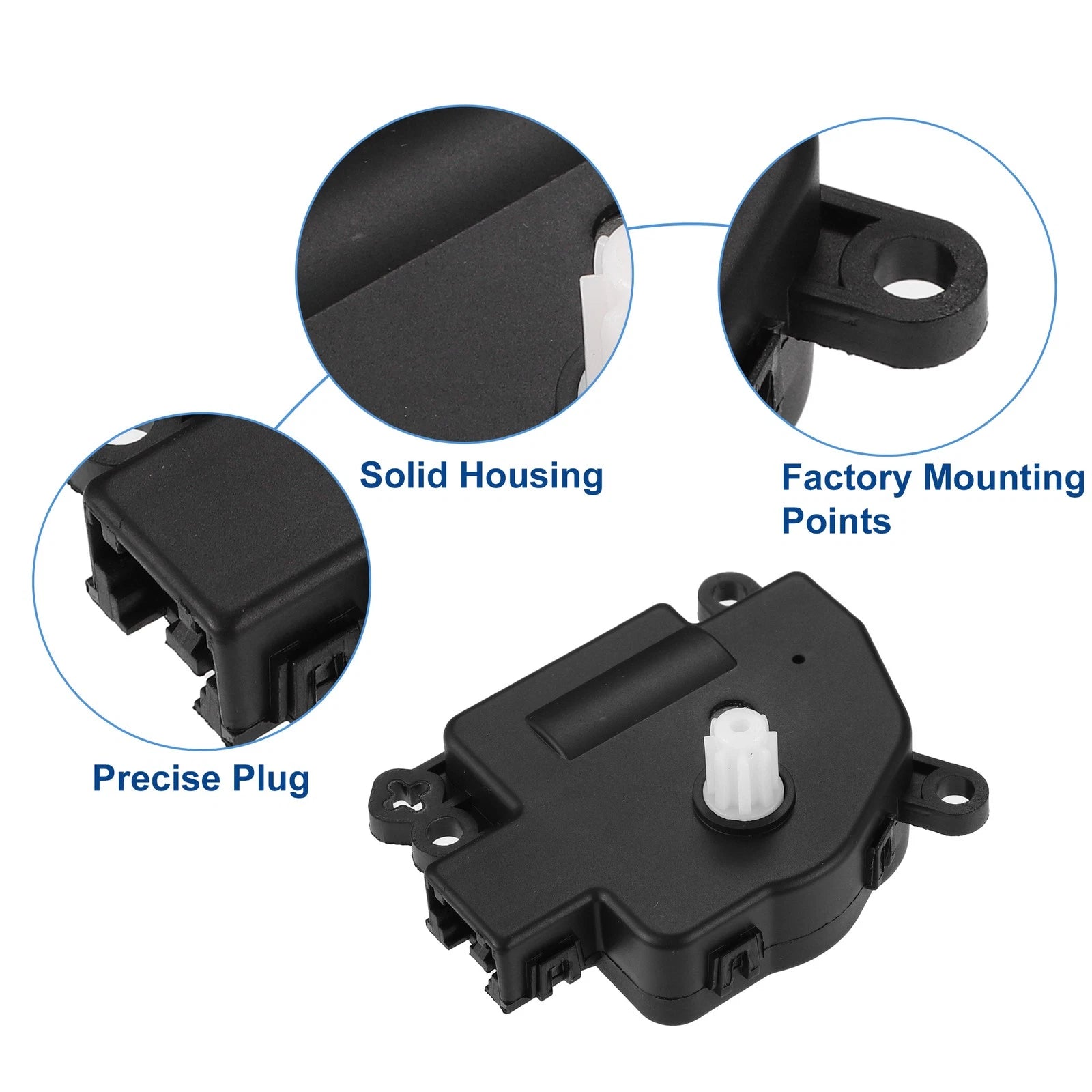 2pcs HVAC Blend Door Actuator for Dodge Durango (2011–2013) No. 68079488AA
