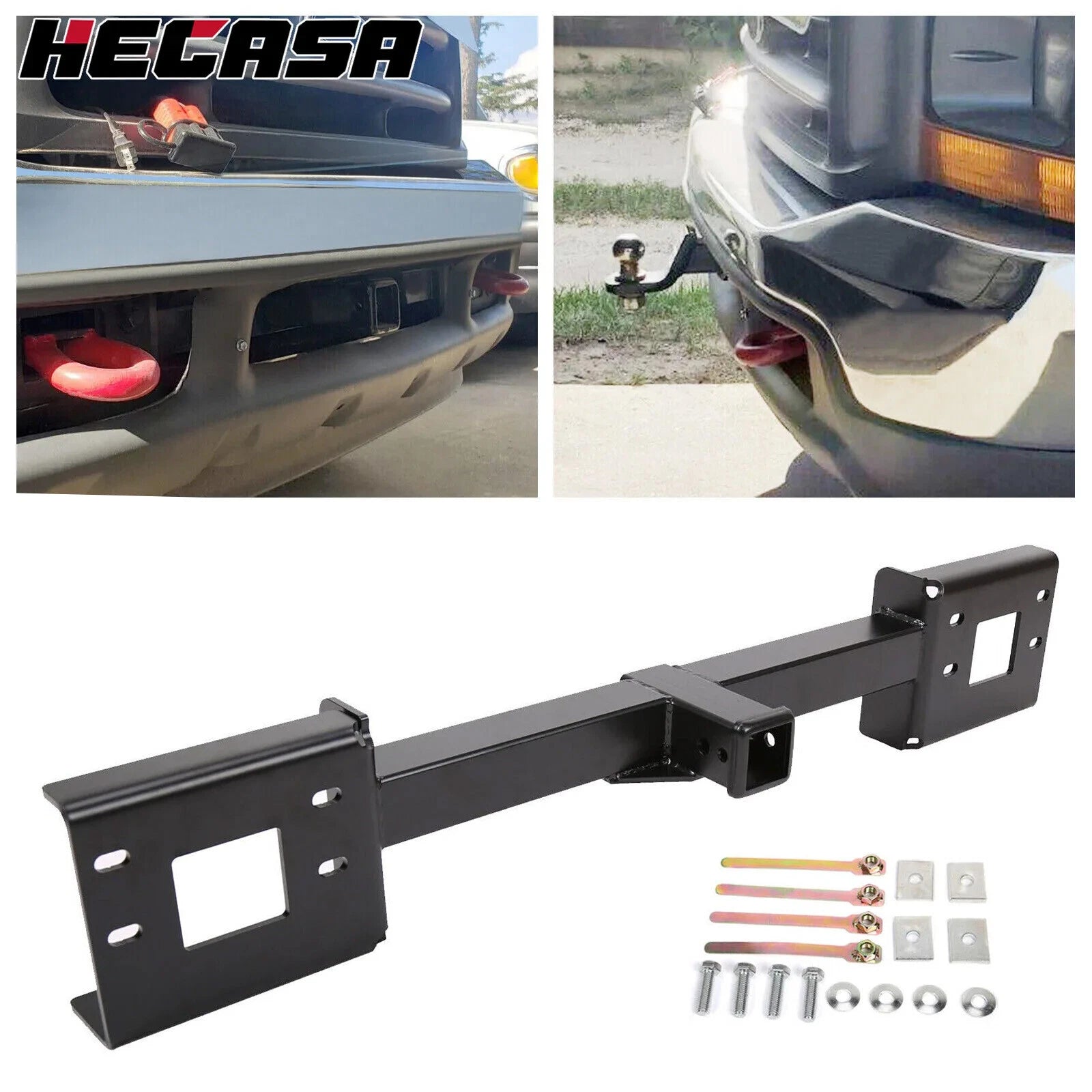 Front Mount Trailer Receiver Hitch for Ford F-450/550 Super Duty (1999–2007)