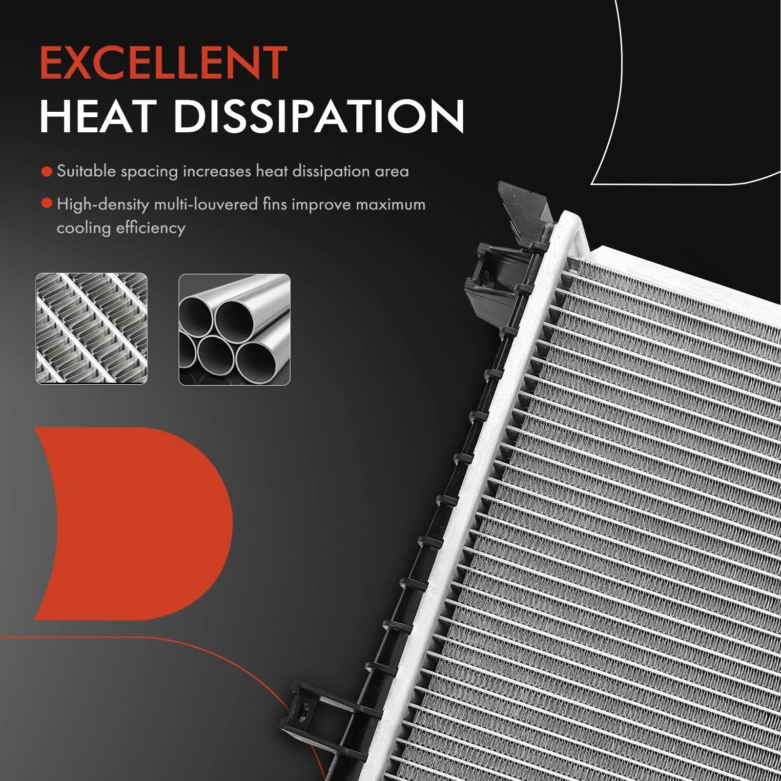 Radiator with Trans Oil Cooler for Ford Explorer Mercury Mountaineer (2006)